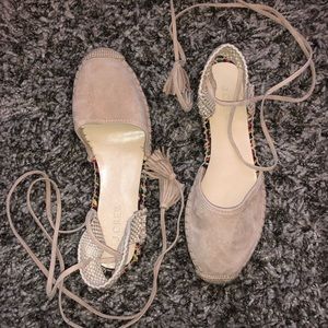 J Crew lace up sandals